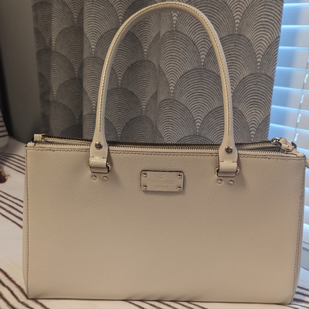 Kate Spade Double Zipper Tote Purse